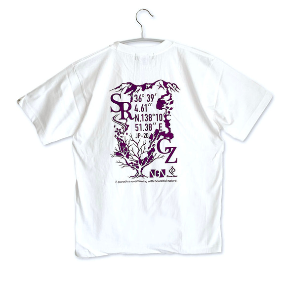 【残り1点】ロゴプリント　Tシャツ　ホワイト　6.2oz  綿100%　メンズ　レディース 3枚目の画像