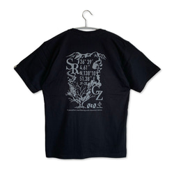 【様々なスタイルに♪】ロゴプリント　Tシャツ　ブラック　6.2oz  綿100%　メンズ　レディース 3枚目の画像