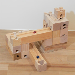 nazami様専用　キュボロ　おたすけブロック　知育玩具　ムズかしいをたのしく　積み木　自然素材　 4枚目の画像