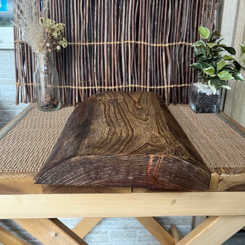 ケヤキ飾り台 (□欅ケヤキ 飾り台 敷板 盆栽台 せつな 花台 紙箱) ケヤキ飾り台 (□欅ケヤキ 飾り台 敷板 盆栽台 せつな 花台 紙箱)