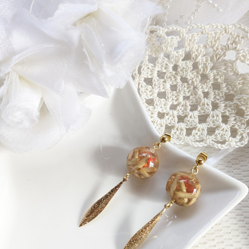 秋田竿燈まつり提灯ピアス ピアス（スタッド・一粒） nattirin 通販