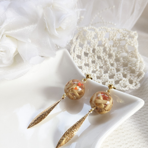 秋田竿燈まつり提灯ピアス ピアス（スタッド・一粒） nattirin 通販