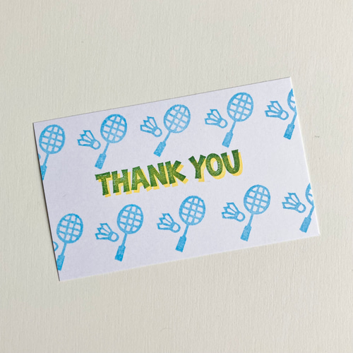 THANK YOU 消しゴムはんこセット はんこ・スタンプ asako-made