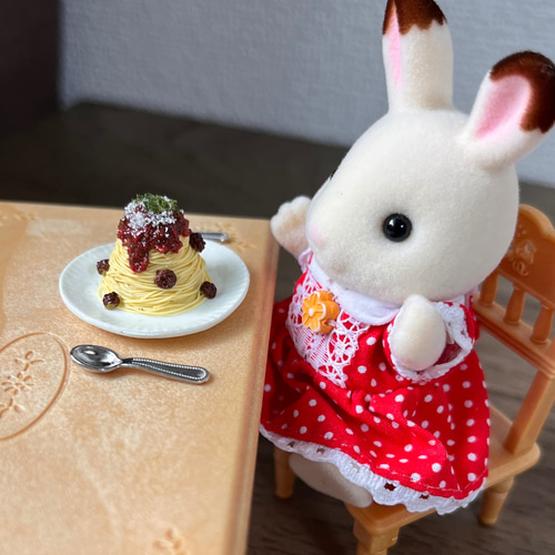 ミニチュアフード】特盛り！ミートボールスパゲッティ 1/12 シルバニア