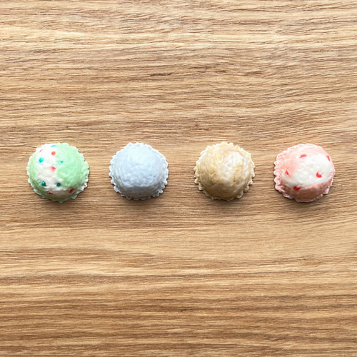 ミニチュアフード】12種類から選べる☆ アイスクリーム