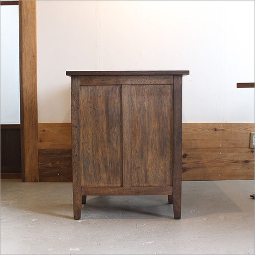 ワークデスク 机 片袖机 アンティーク パソコンデスク 木製 天然木 和