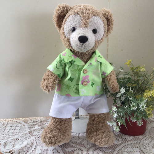 Sサイズダッフィーアロハシャツ