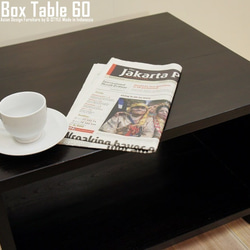 キューブテーブル DB チーク材 無垢材 銘木 チーク材 四角 サイドテーブル チーク無垢材 無垢天板 コーヒーテーブル 8枚目の画像