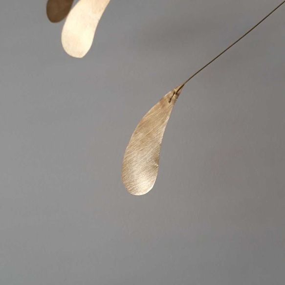 真鍮モビール【しずく】 7枚目の画像