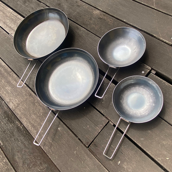 チャイパン　M　｜キャンプ｜鉄のフライパン 3枚目の画像