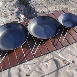 チャイパン　M　｜キャンプ｜鉄のフライパン 4枚目の画像