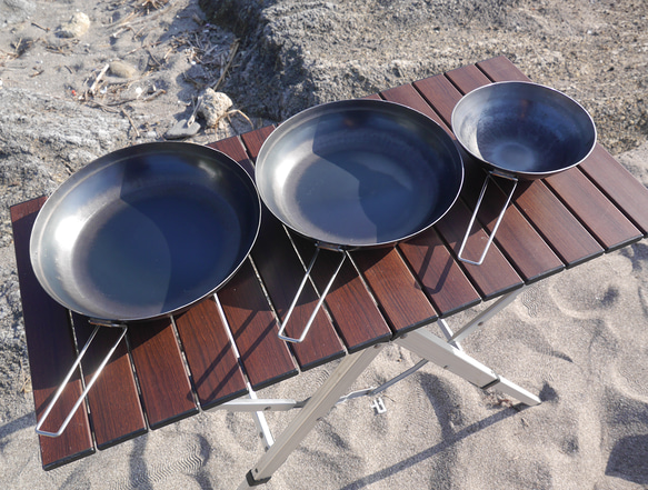 チャイパン　M　｜キャンプ｜鉄のフライパン 4枚目の画像