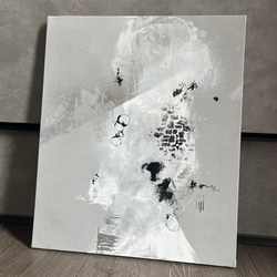 現代アート　45.5×38㎝　大きめ　モダン　アートパネル　インテリア　抽象画 2枚目の画像
