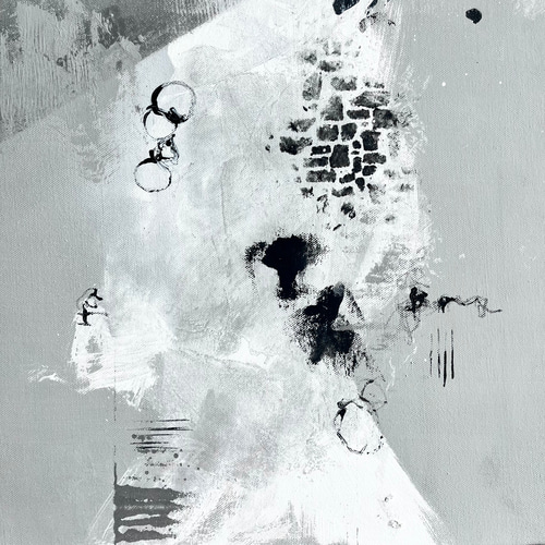 現代アート 45.5×38㎝ 大きめ モダン アートパネル インテリア 抽象画