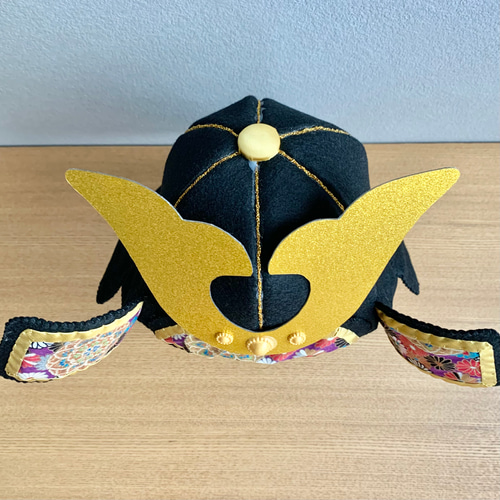 48cm フェルトのかぶれる兜 こどもの日・端午の節句・七五三 五月人形