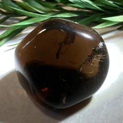 カンゴーム✨　レインボー　黒水晶　ケアンゴーム　原石　タンブル 5枚目の画像