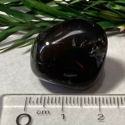 カンゴーム✨　レインボー　黒水晶　ケアンゴーム　原石　タンブル 7枚目の画像