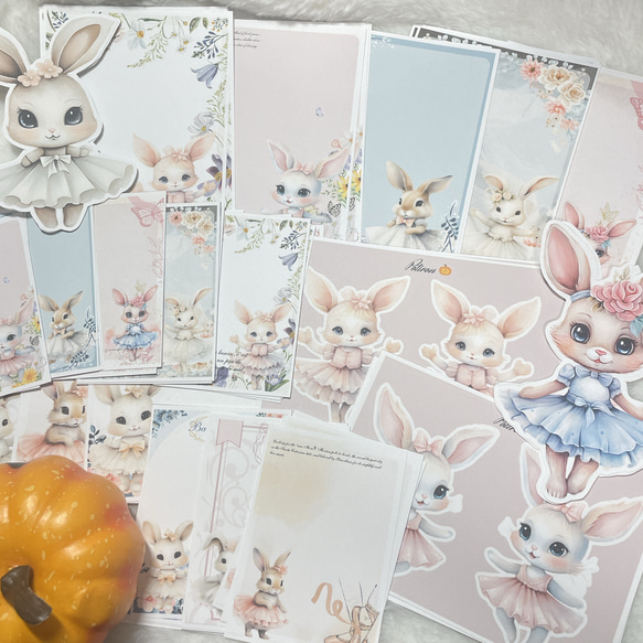 【おすそ分け】うさぎ柄セット おすそ分け】うさぎ柄セット