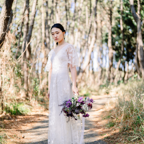 ダークブーケ 大人 紫 海外風 結婚式 前撮り ブーケ ダークブーケ 大人 紫 海外風 結婚式 前撮り ブーケ