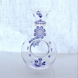 北欧柄のカラフェ 氷ポケット徳利 おちょこ・ぐい呑み・徳利 C-blocks