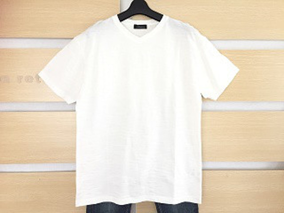 在庫処分セール！！定価11,500→￥1,100 オルテガ織りTシャツBLU　 6枚目の画像