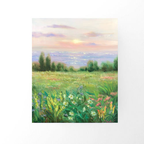 油絵 油彩 油彩画 絵 絵画【朝日の海】 絵画 HR 通販 16185674 油絵 油彩 油彩画 絵 絵画【朝日の海】 絵画 HR 通販 16185674