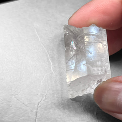 Thomas Gonzaga crystal/トマスゴンサガ産水晶原石 32：貫入水晶 ( レインボーあり ) 10枚目の画像