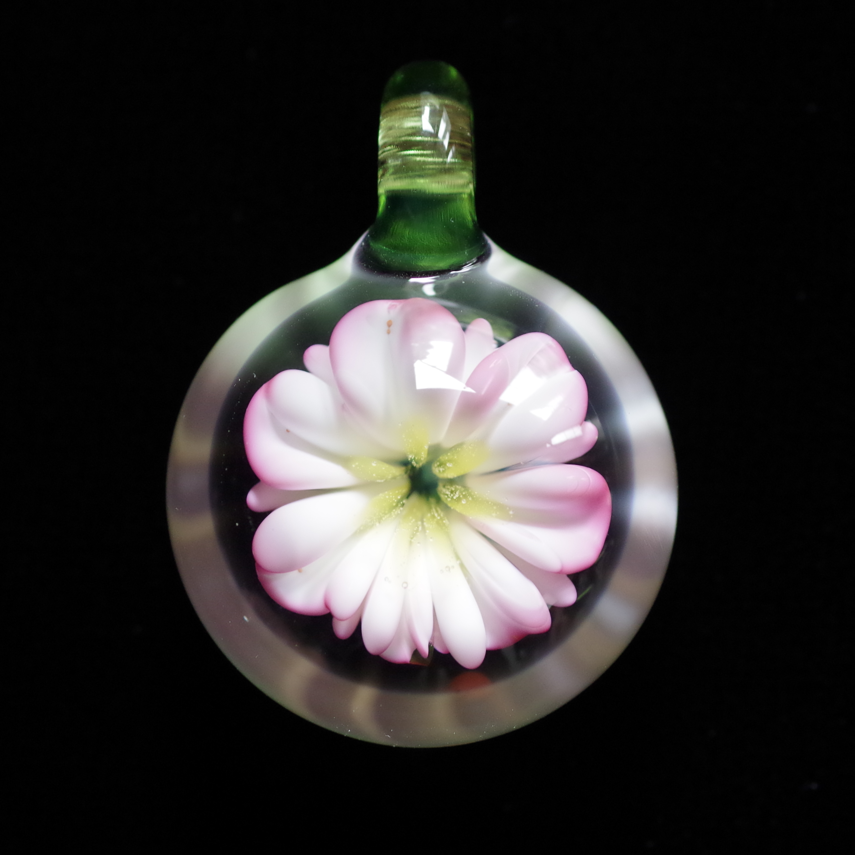 ガラスの華 ペンダント No.24043001