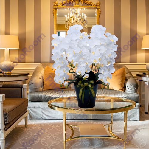 光触媒人工観葉植物ウォールグリーンフェイクグリーンロイヤル胡蝶蘭5