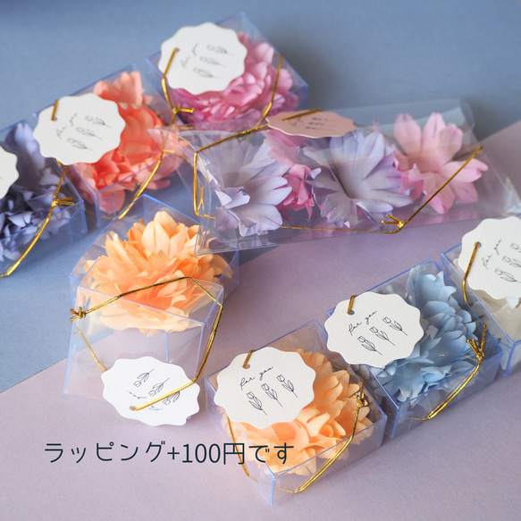糸とビーズの装身具　耳飾り　Ajisai-紫陽花 6枚目の画像