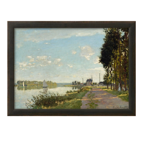 アルジャントゥイユの散歩道 Argenteuil. 1872 | クロード・モネ