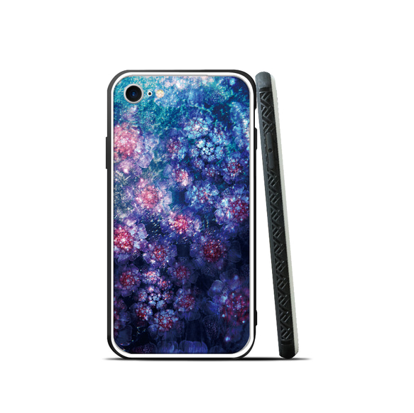 牡丹 - 和風 強化ガラス iPhoneケース / water【24SS】 8枚目の画像