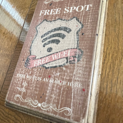 アンティーク（風）なwifi サイン（WFUK-BK08） 4枚目の画像