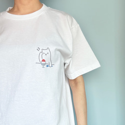 【ポンコツ！】シロクマさん・ニワトリさん・ヒツジさんTシャツ 5枚目の画像