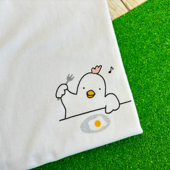 【ポンコツ！】シロクマさん・ニワトリさん・ヒツジさんTシャツ 3枚目の画像