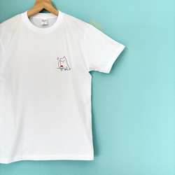【ポンコツ！】シロクマさん・ニワトリさん・ヒツジさんTシャツ 8枚目の画像