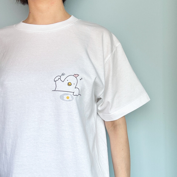 【ポンコツ！】シロクマさん・ニワトリさん・ヒツジさんTシャツ 6枚目の画像