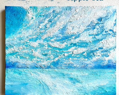絵画　原画　風景画　海　空　キレイ　可愛い Amazon.co.jp: 晴天の海＊絵画 原画 風景画 キレイ 海 空 : おもちゃ