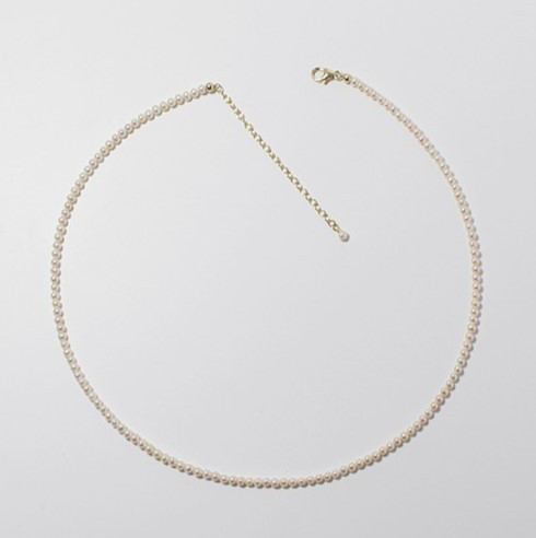 淡水ラウンドパールのネックレス　真珠　淡水真珠　淡水パール　パール 6月誕生石 夏の誕生石