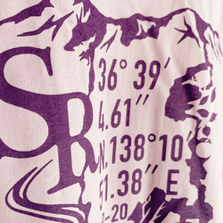 【夏を彩る】ロゴプリント　Tシャツ　スモーキーピンク/オールドローズ　6.2oz  綿100%　メンズ　レディース 6枚目の画像