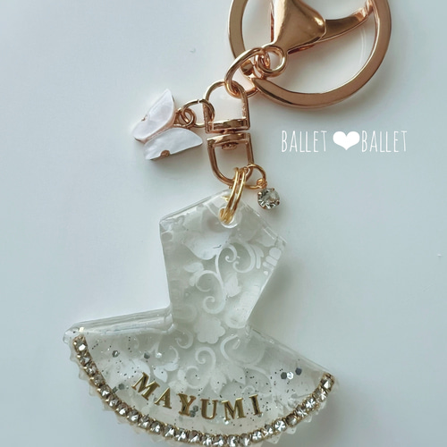 バレエ チュチュチャーム キーホルダー その他アクセサリー ballet