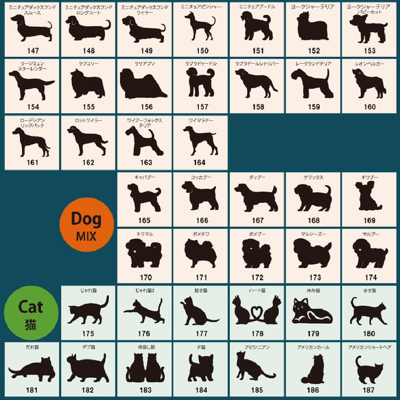 ウェルシュテリア_オリジナルペットプチ表札_犬グッズ名入れ_PET-TEP_ENT_019_179 14枚目の画像