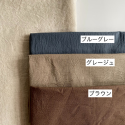 春夏＊大人に似合うシンプルキャップ＊リボン＊日本製コットンリネン＊レディース帽子【SS/S/M/LL受注制作】UVケア 8枚目の画像