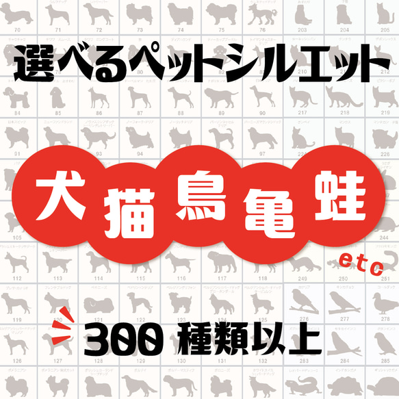 四国犬＿日本犬_オリジナルペットプチ表札_犬グッズ名入れ_PET-TEP_ENT_046_193 10枚目の画像