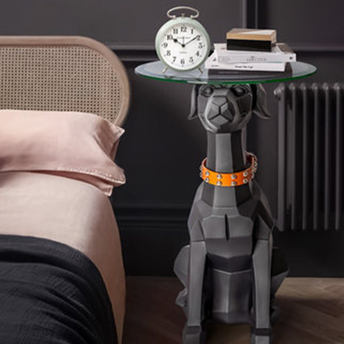サイドテーブル 犬 オブジェ Bluetooth スピーカー付き おしゃれ サイドテーブル 犬 オブジェ Bluetooth スピーカー付き おしゃれ