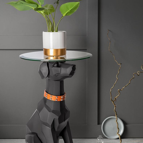 サイドテーブル 犬 オブジェ Bluetooth スピーカー付き おしゃれ サイドテーブル 犬 オブジェ Bluetooth スピーカー付き おしゃれ