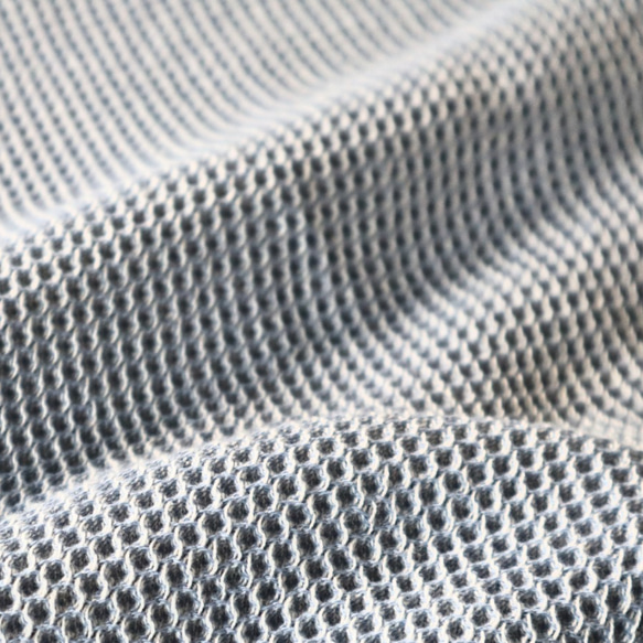 【泉州南部織】“熟睡を追求した”ハニカム織シングルケット（チャコールグレー） 12枚目の画像