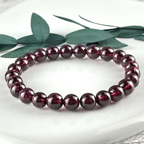 1月の誕生石✨ロードライトガーネットブレス ブレスレット Himal  