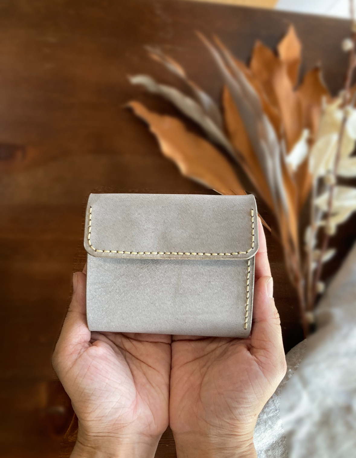 選べる17色◎隠れポケット付きコンパクト財布