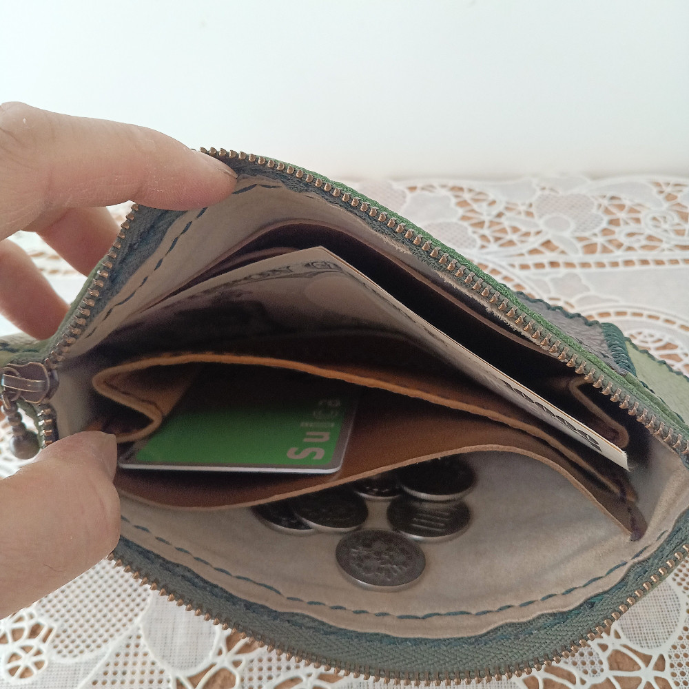 ☆受注製作☆　市松模様のポーチ